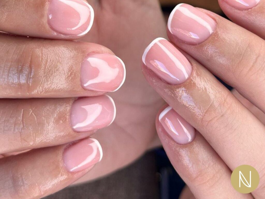 La french manicure del Centro Nails a Palermo