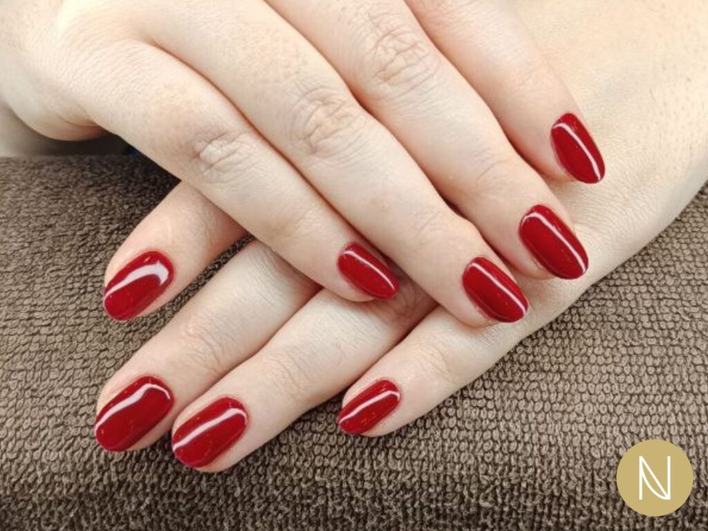 Rosso, manicure top per Natale