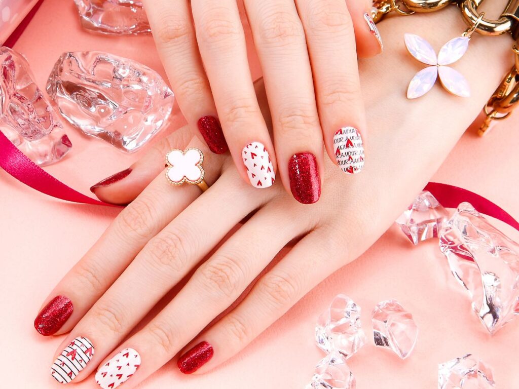 manicure decorata