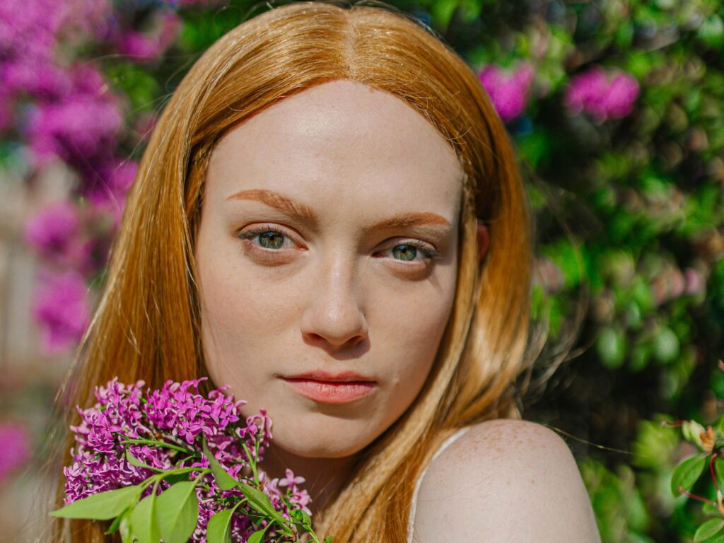 gesti per il viso in primavera