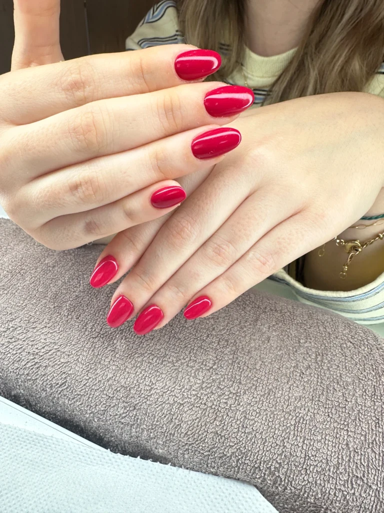 Vacay nails rosse